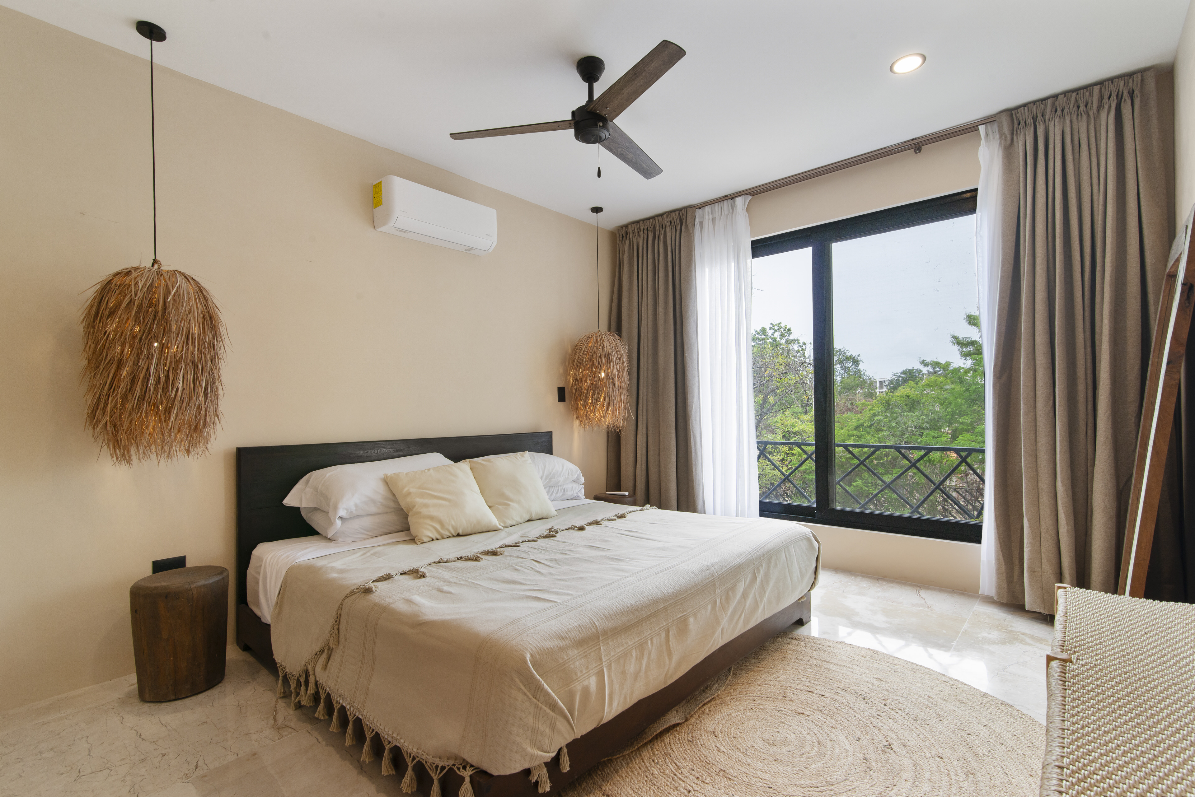 Luxury Tulum apartment with jungle view terrace